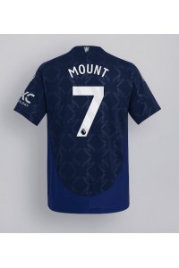 Manchester United Mason Mount #7 Voetbaltruitje Uit tenue 2024-25 Korte Mouw